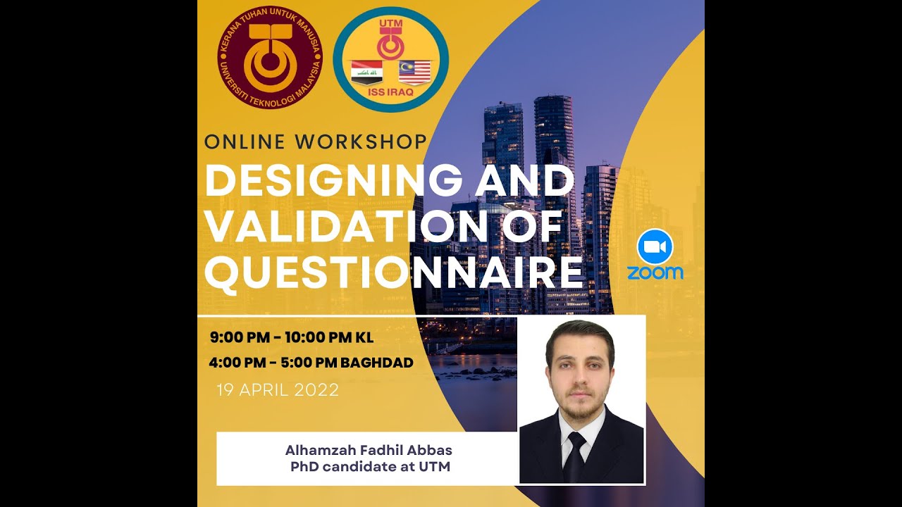 Designing and validation of questionnaire