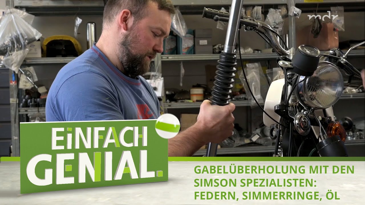 Gabelüberholung mit den Simson Spezialisten: Federn, Simmerringe, Öl
