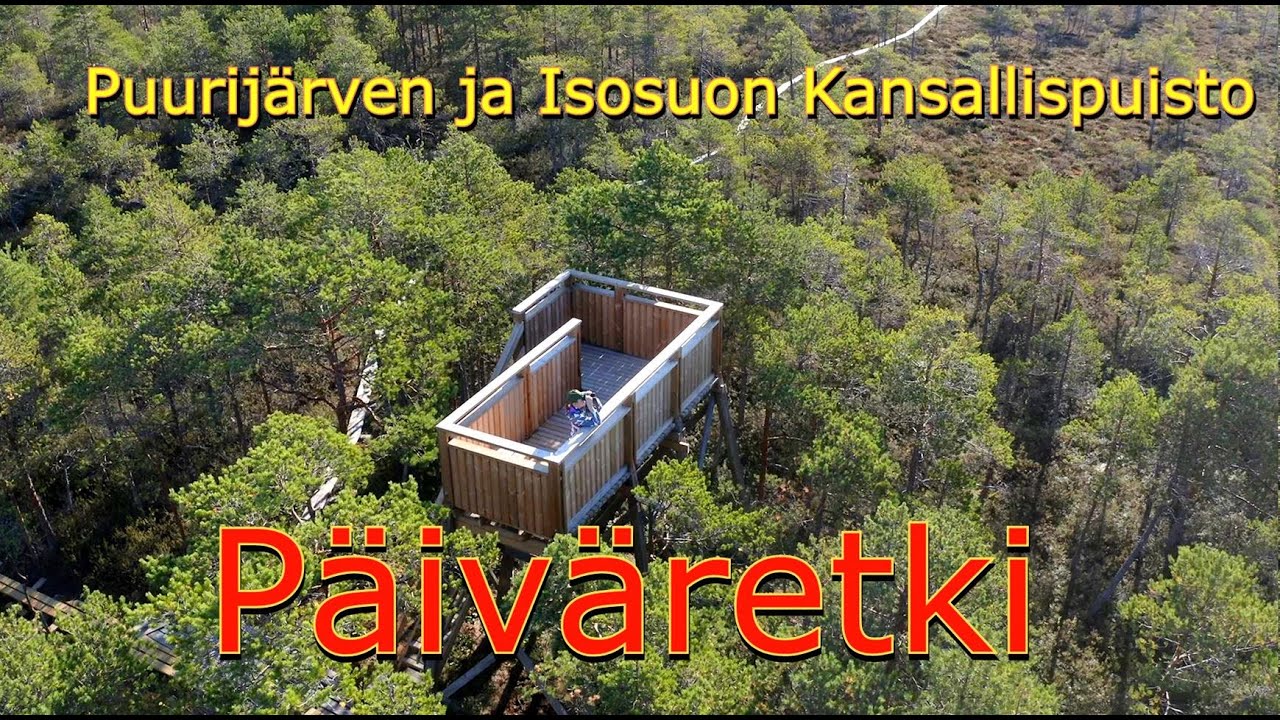Kansallispuistot tutuiksi Retkipaikka Puurij&auml;rven ja Isosuon Kansallispuisto retki