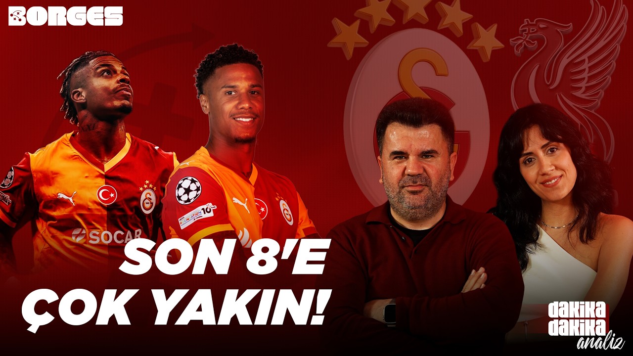 SON 8'E ÇOK YAKIN! I GALATASARAY 1-0 LİVERPOOL I DAKİKA DAKİKA ANALİZ