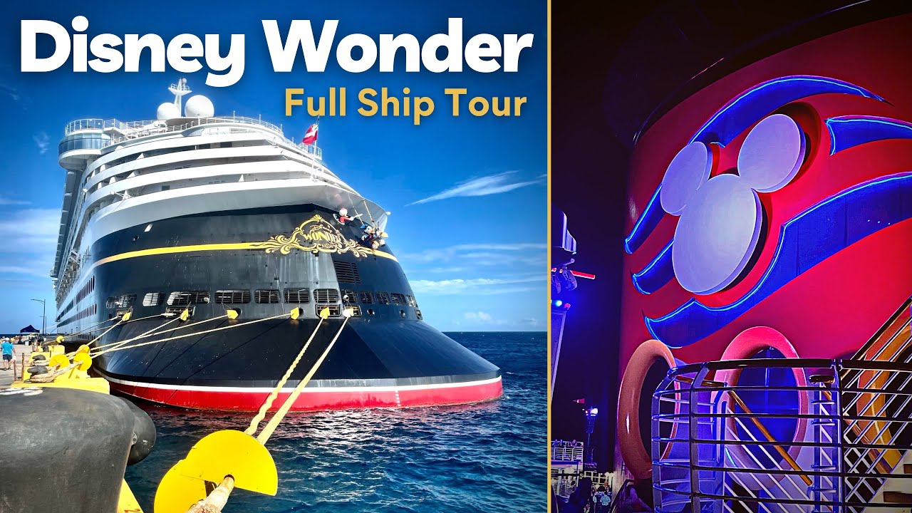 Disney Wonder Cruise Ship Full Tour & Review 2026 (Top Cruise Tips & Best Spots Revealed!)
