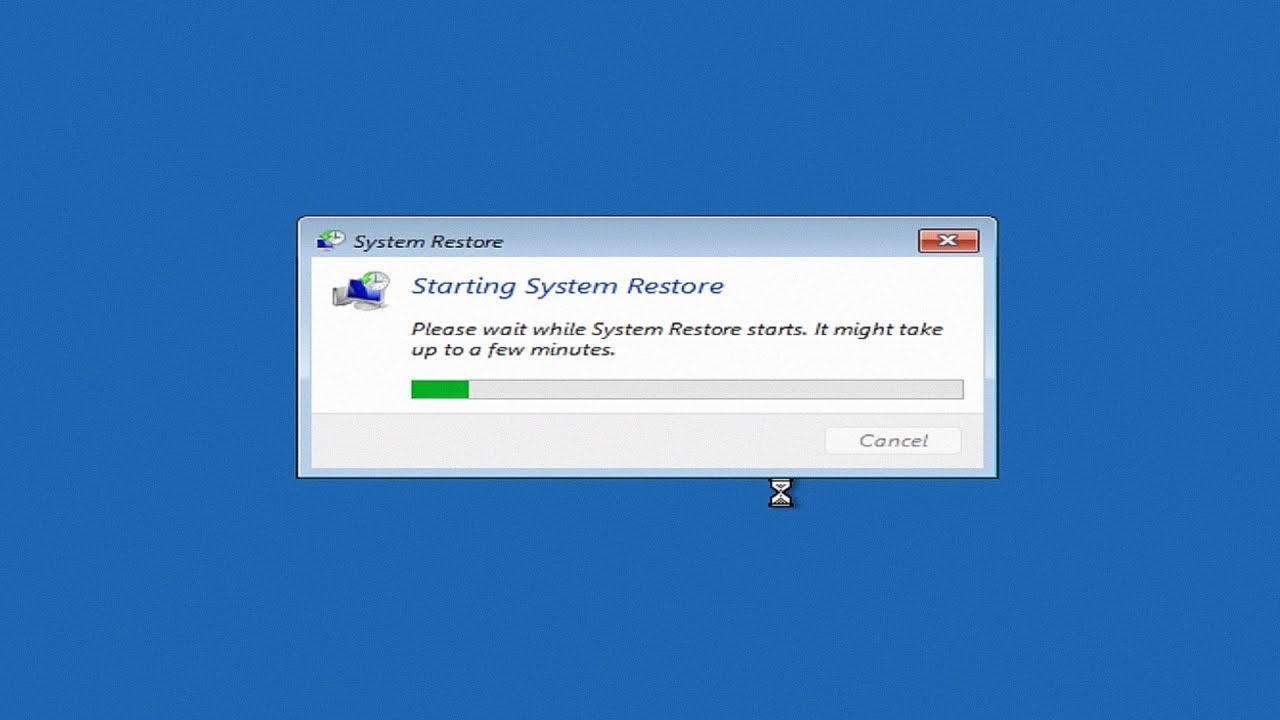 How To Use System Restore in Advanced Recovery WinRE
