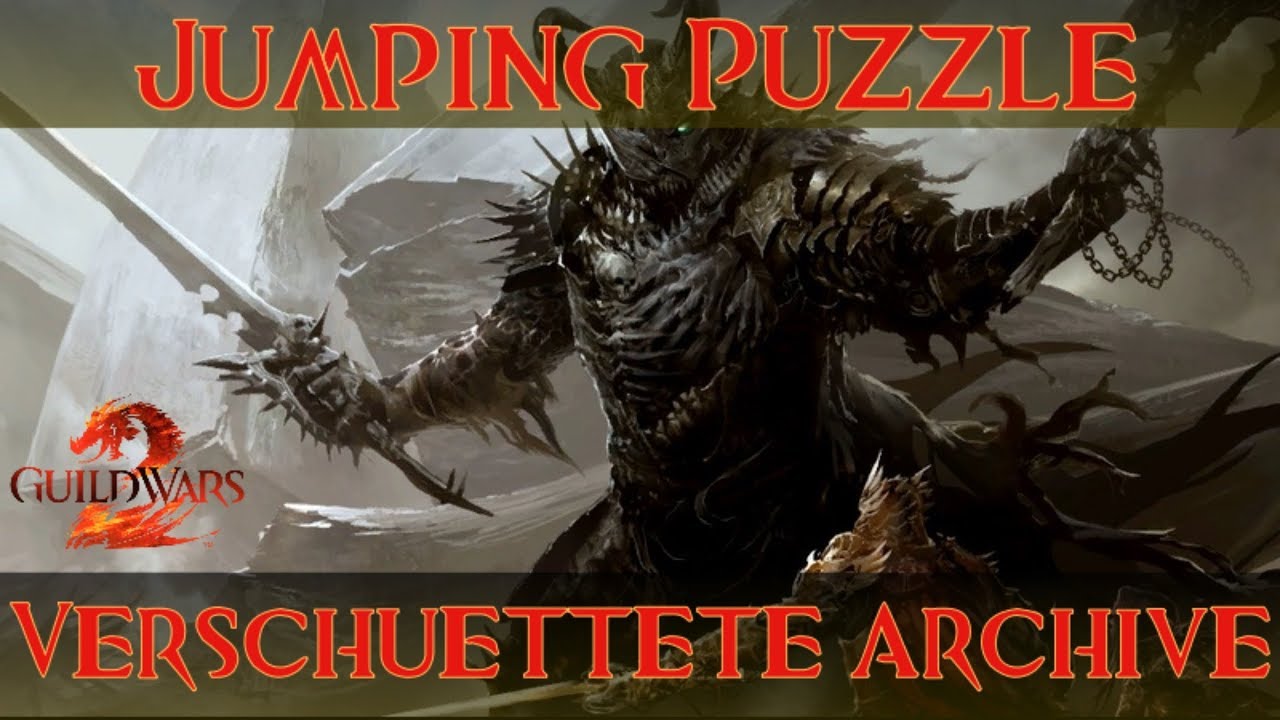 Guild Wars 2 Jumping Puzzle: Versch&uuml;ttete Archive / Buried Archives