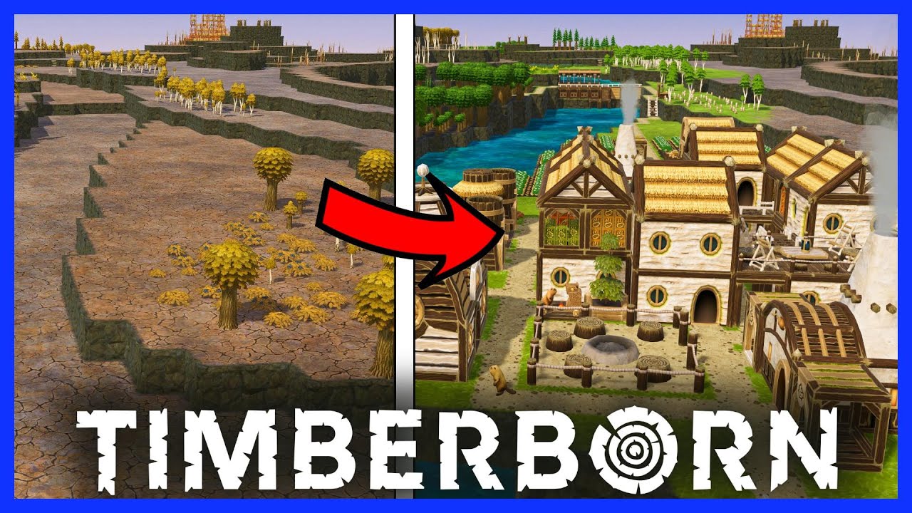 Can I Survive Hard Mode on Helix Mountain? - Timberborn Hard Mode Full Playthrough Series Ep 1