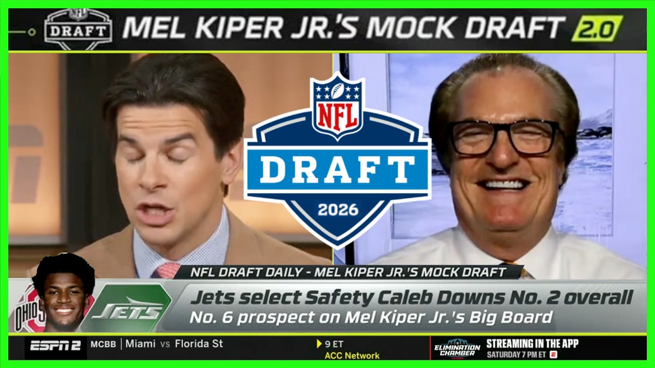 2026 NFL MOCK DRAFT 2.0  (Mel Kiper & Field Yates - ESPN Special)