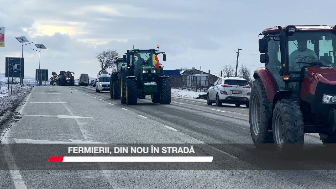Fermierii, din nou în stradă