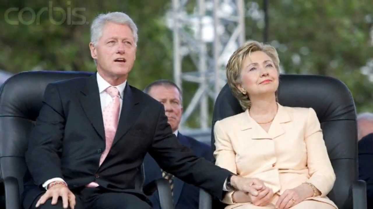 Hillary and Bill Clinton