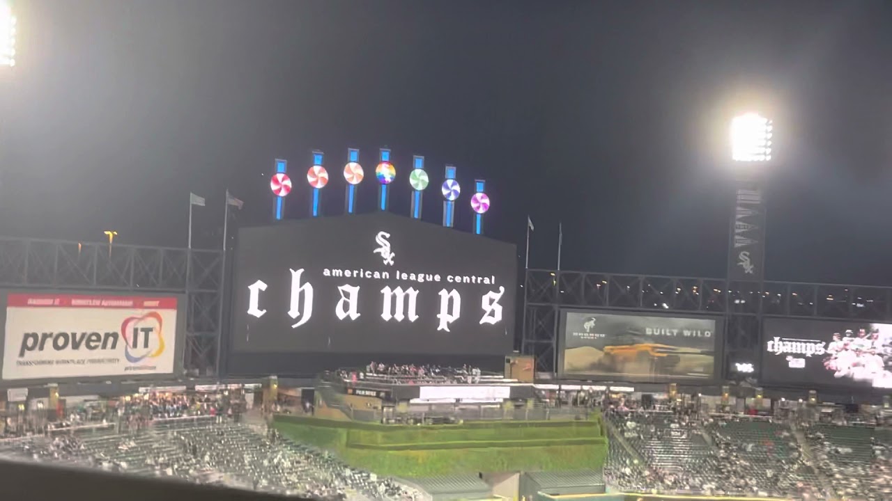 White Sox 2021 Intro vs Reds!