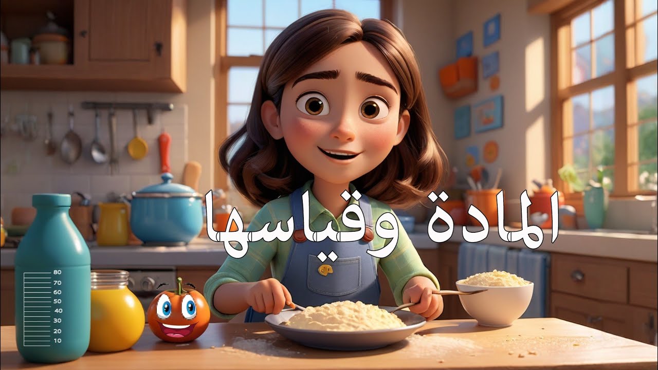 #درس المادة وقياسها -مادة العلوم -الصف الثالث ابتدائي -#قصص#تعلم #cartoon# رسوم متحركة