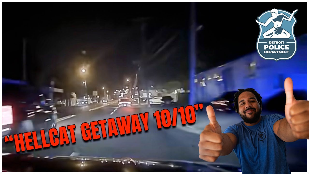 PERFECT CHASE | Detriot Police F***S w/ WRONG Hellcat Charger & GETS GAPPED!