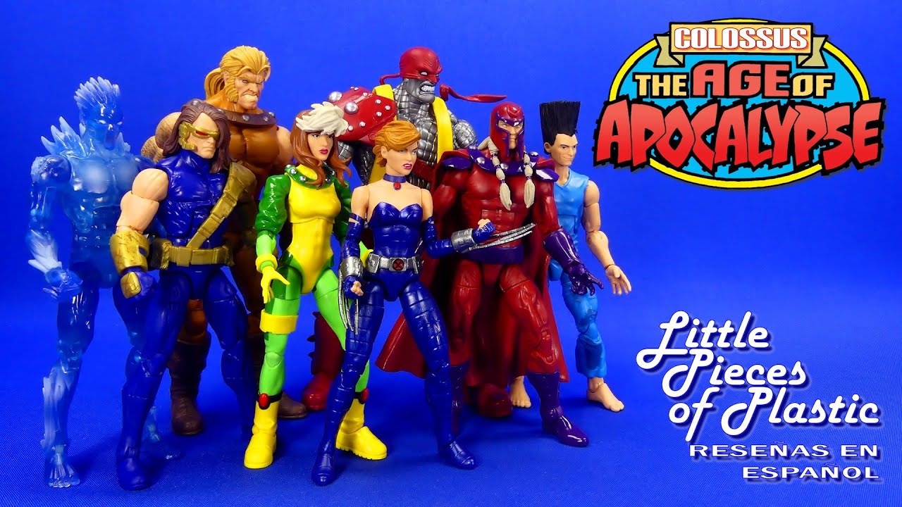 Marvel Legends Colossus Age of Apocalypse Series Reseña Revisión Review Little Pieces Plastic