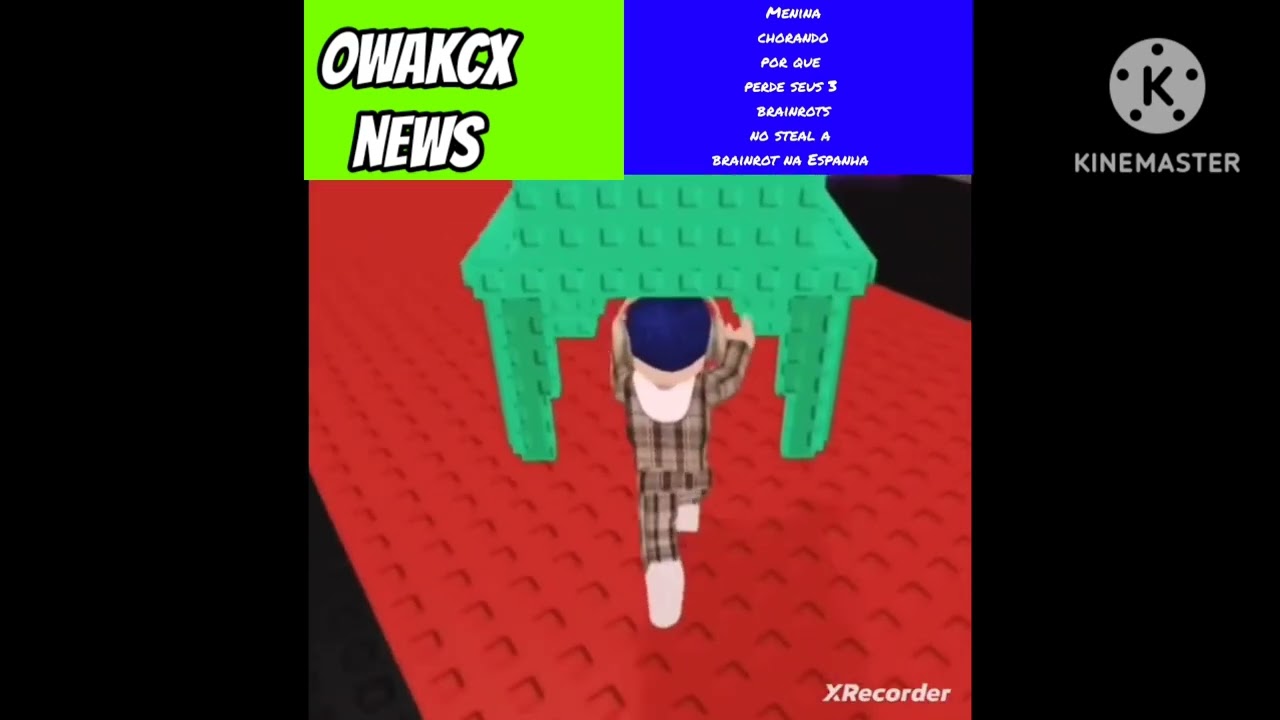 Menina chora por causa que perdeu seus brainrots no       steal a brainrot [ owakcx news ]