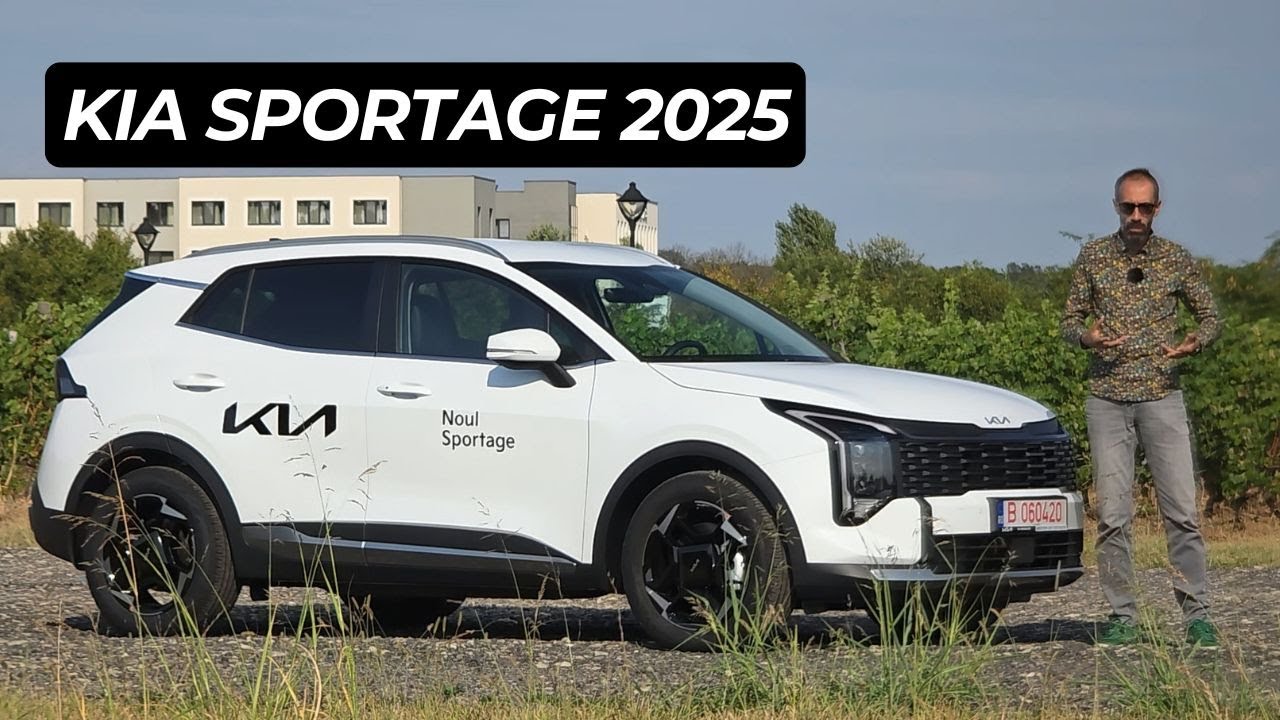 Full Korean Experience: Kia Sportage 2025 filmată cu Samsung Galaxy S25 Ultra