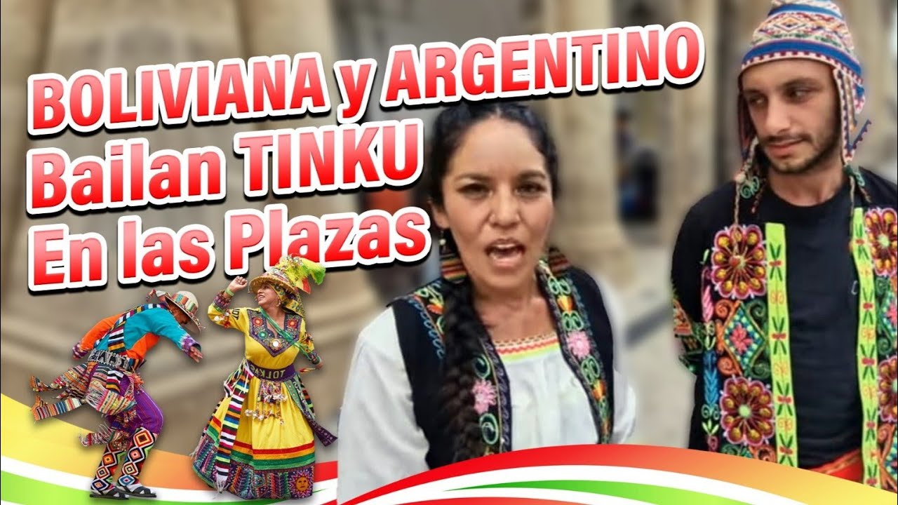#Boliviana y #Argentino #Bailan #Tinku #Potosino y causan sensación en #Cocha #LaLlajta