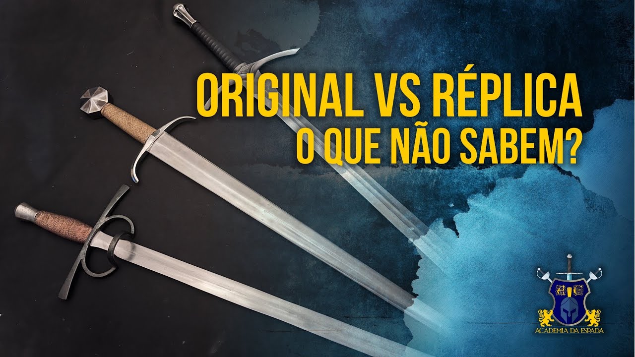Espadas Medievais: Original vs Replicas. O que não te contam?