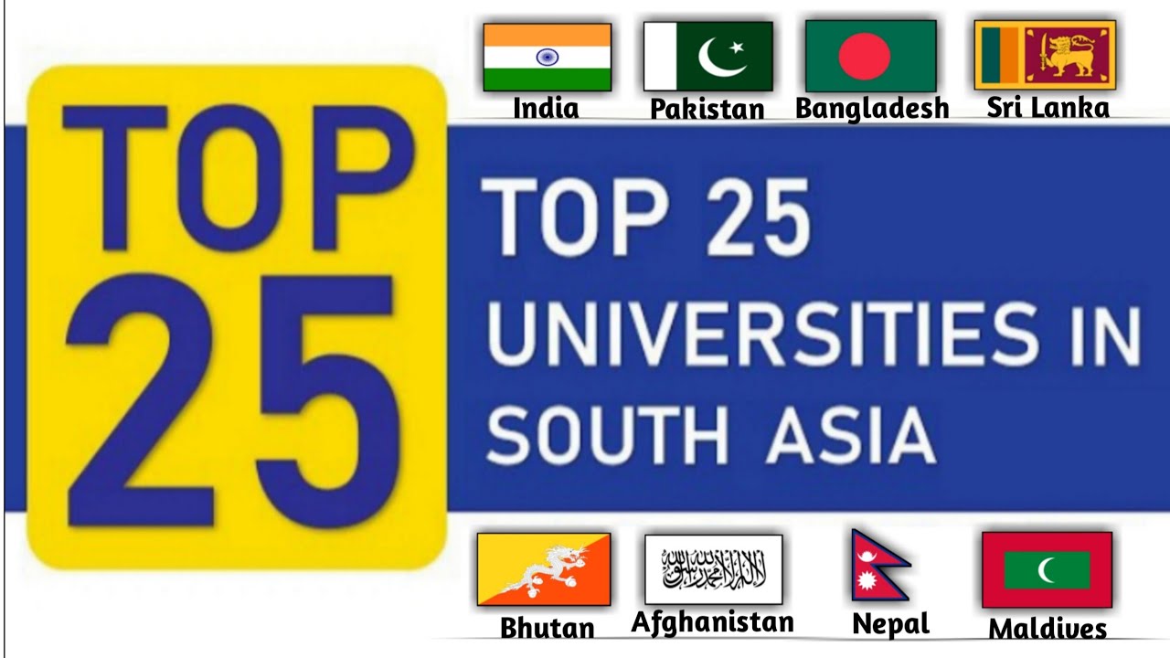 Top 25 Universities in South Asia 2022😲.QS Rank Soyth Asia.