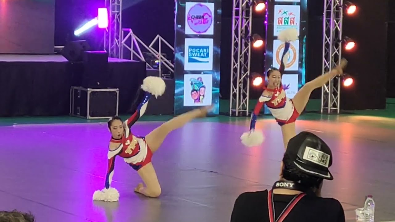 Team Chinese Taipei-Senior Doubles Freestyle Pom | 2022 ICU Asian Cheerleading Championships