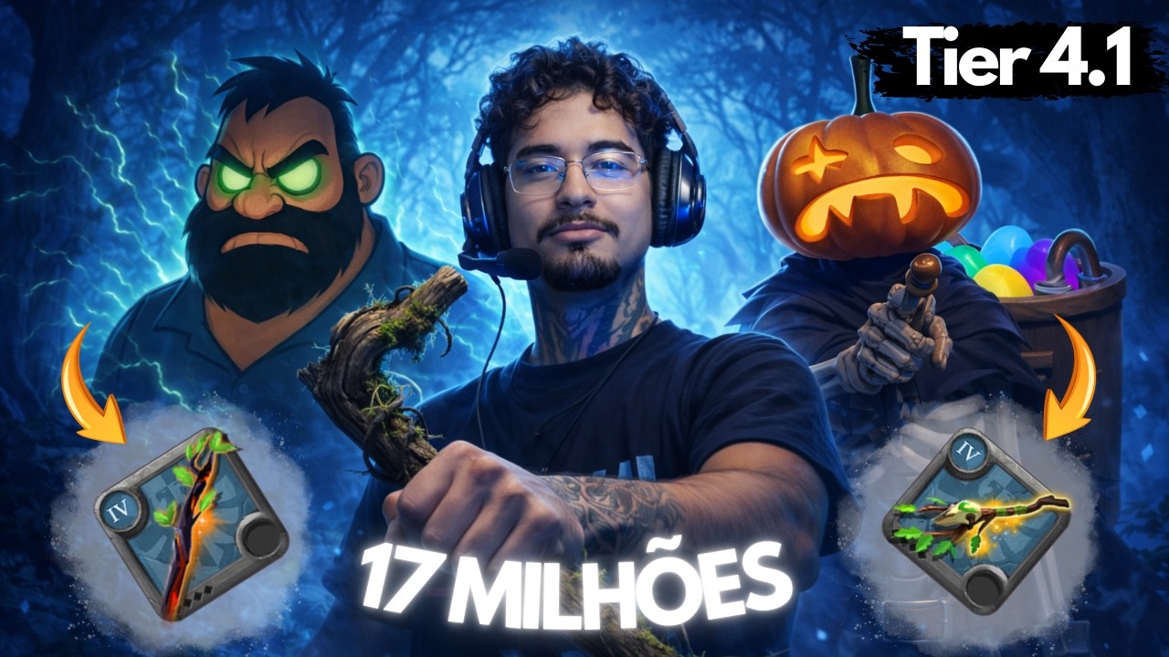 JOGUEI COM O TOP 1 NATURE DO ALBION DE 4.1 E FIZEMOS 17 MILHÕES 💰