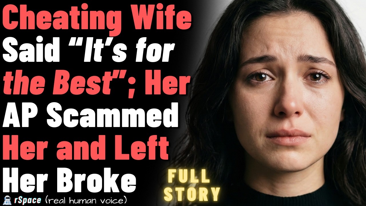 Cheating Wife Said &ldquo;It&rsquo;s for the Best&rdquo; &mdash; Her AP Scammed Her and Left Her Broke