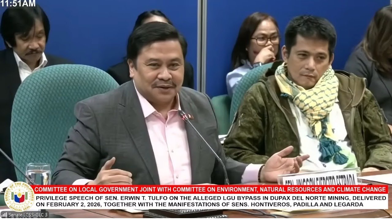 Senate Hearing on the Alleged LGU Bypass in Dupax Del Norte Mining (March 3, 2026)