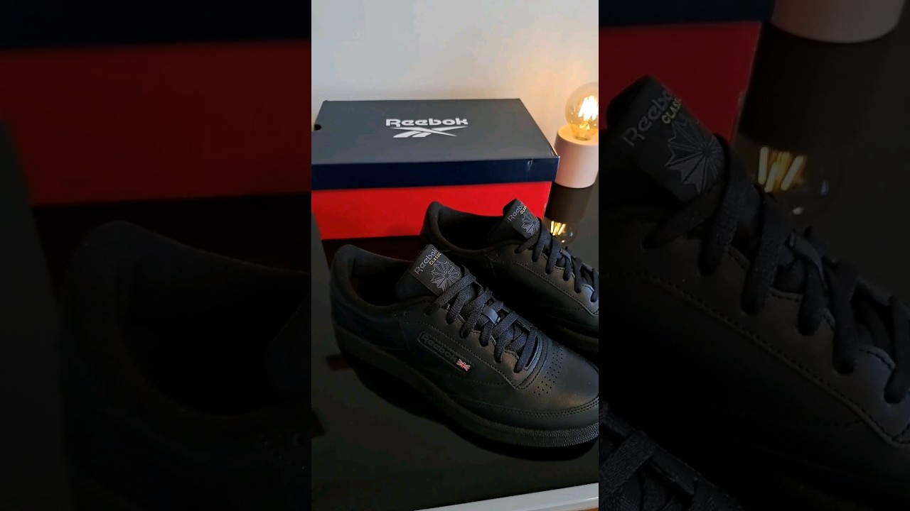 Reebok Club C85 - Black Leather
