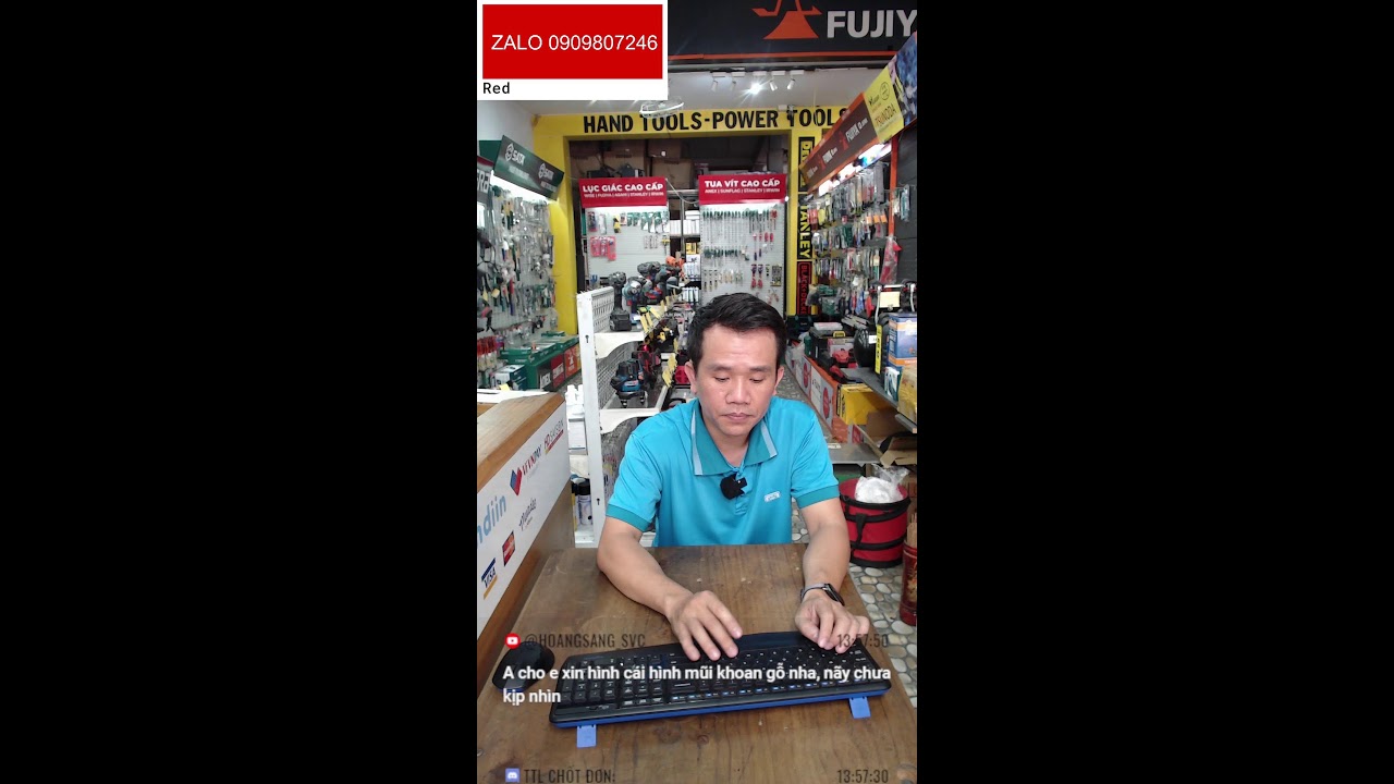 Live 04.03.2026 - Mua đồ nghề chất lượng nhắn em