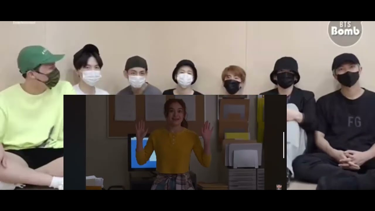 bts reaction to xo kitty moments (fake reaction)