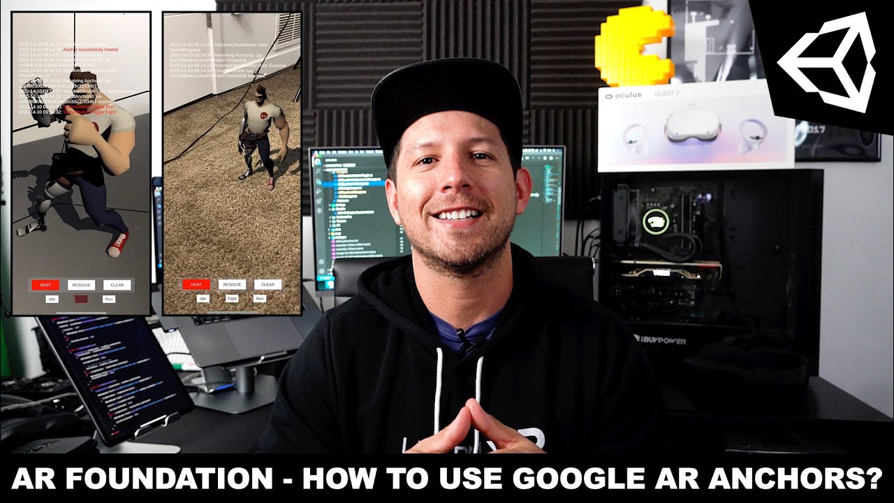 Unity AR Foundation - How To Use Google AR Cloud Anchors?
