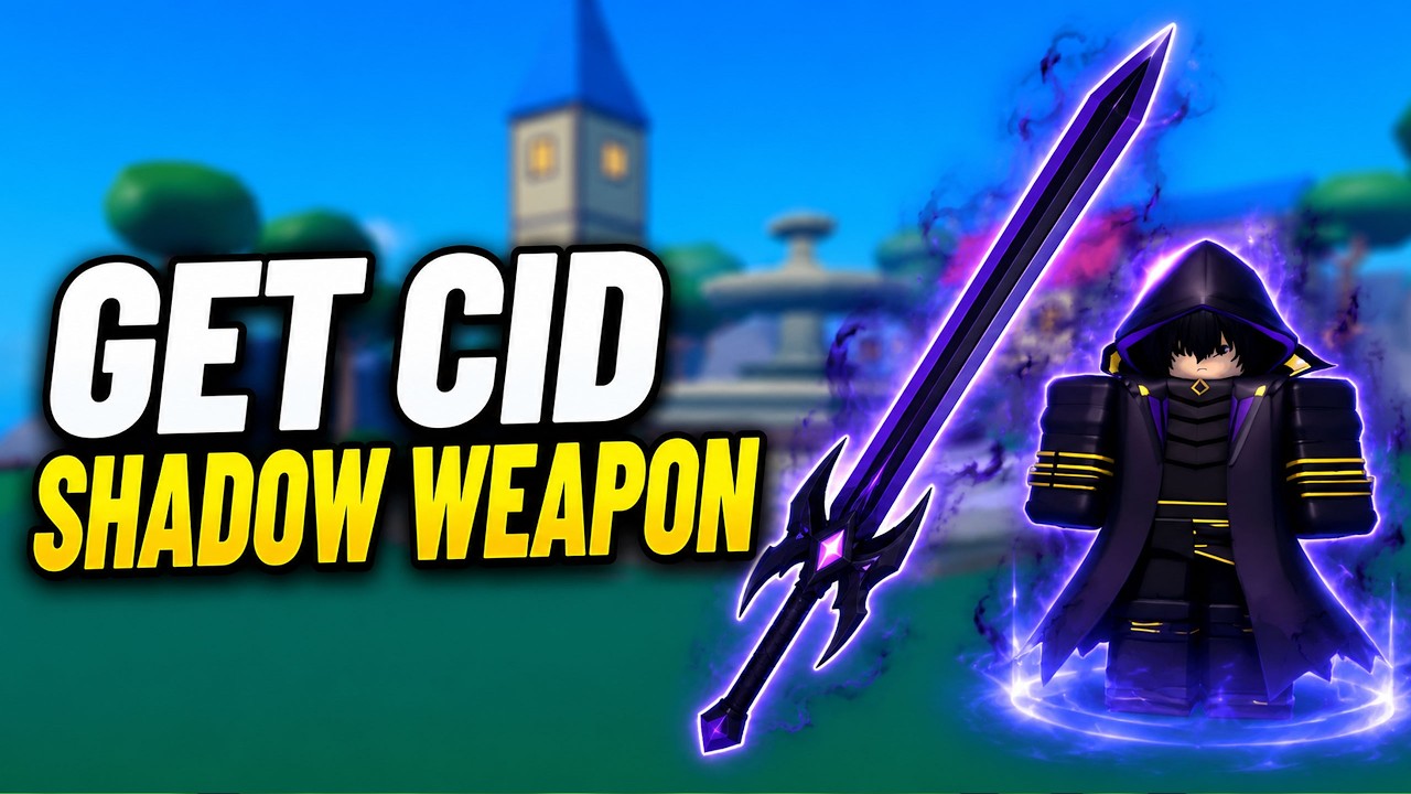 How to GET CID KAGENOU SHADOW WEAPON in ROCKFRUIT Roblox