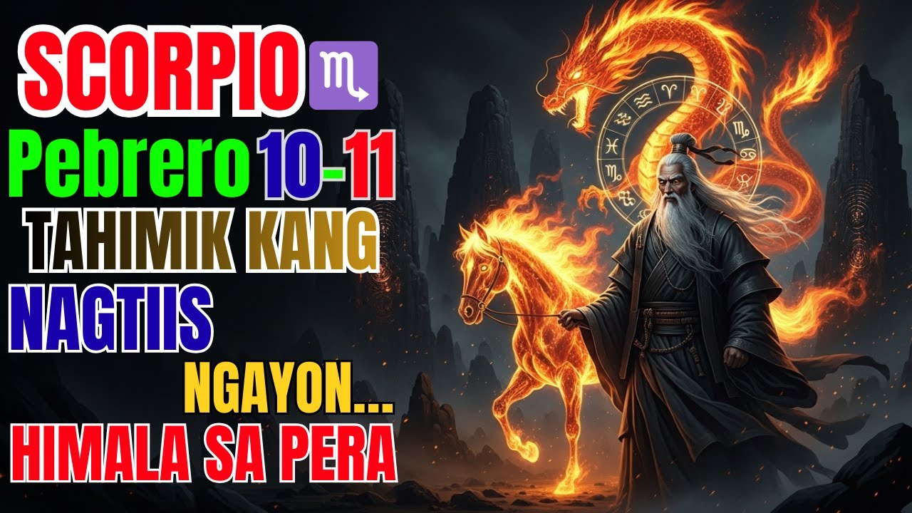 Scorpio ♏— Feb 10–11: Ang Iyong Pananalapi ay Liligaya Gaya ng Isang Himala 🔮💸