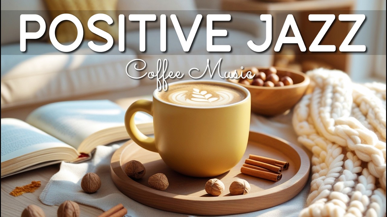 Positive Elegant Jazz ☕ Relaxing Coffee Jazz & Gentle Bossa Nova Piano for Happy Moods, Work & Study