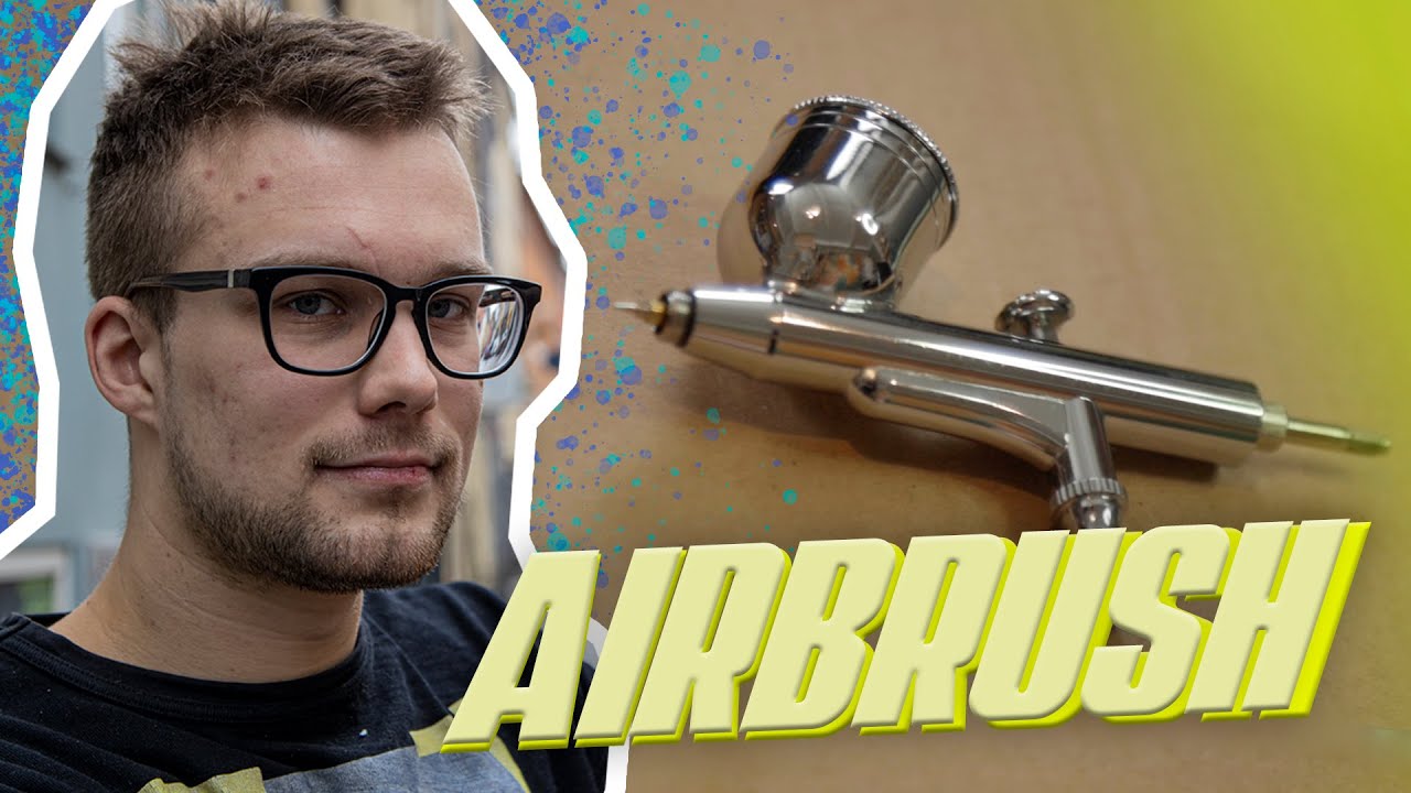Sådan fungerer en airbrush