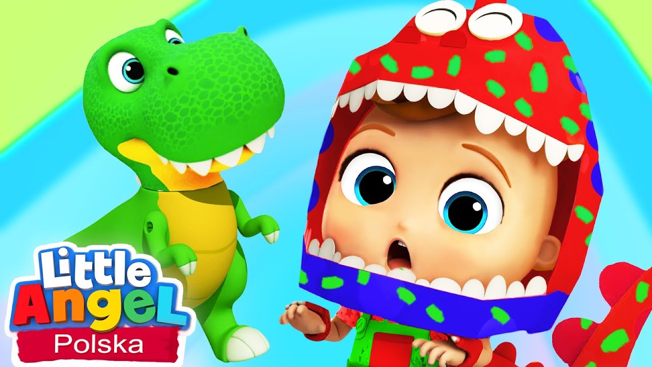 Chcę być dinozaurem | Piosenki Dla Dzieci | Little Angel Po Polsku