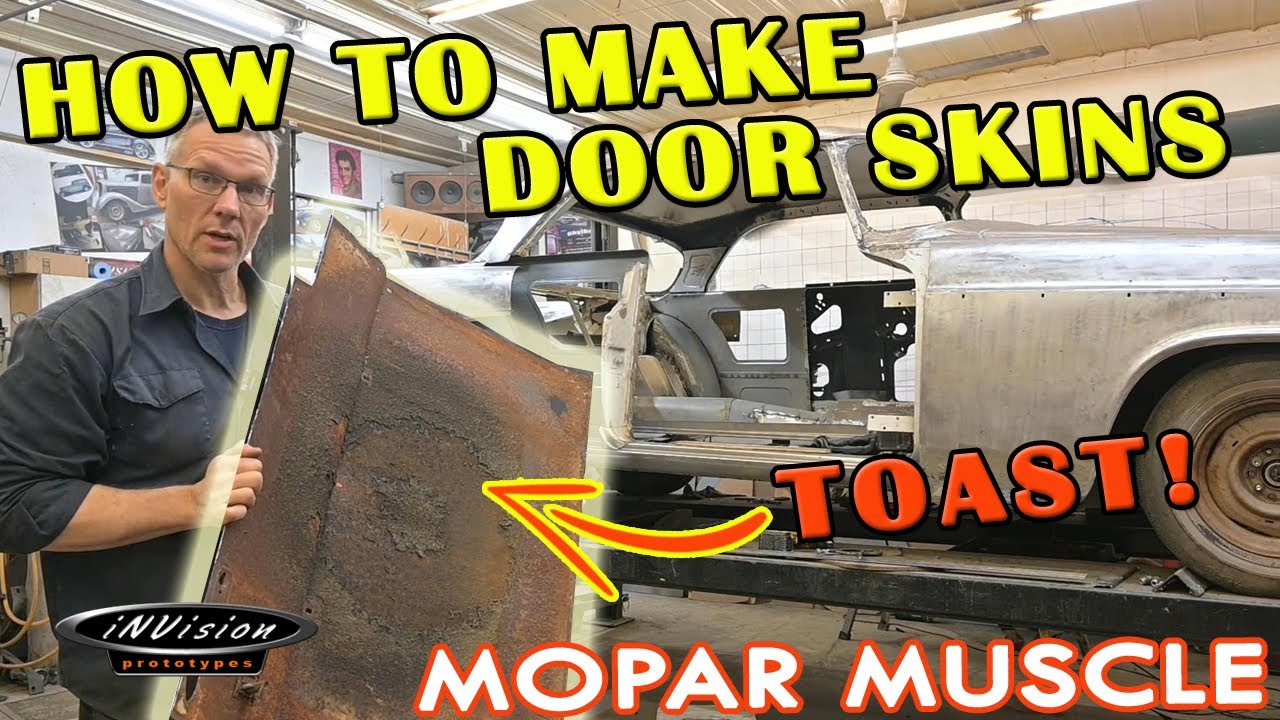 Making NEW Door Skins From Scratch | Pt.1 - 1956 Chrysler Windsor Muscle Car