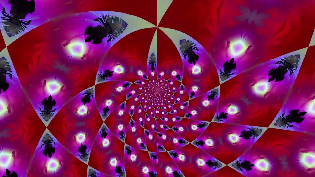 Abstract video synthesis loop 4K 60fps 180secs LqE9 043