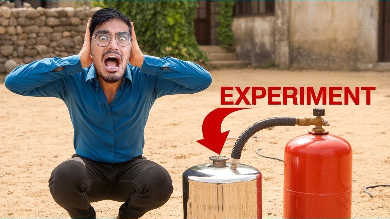 Cooker Burst in 0 1 Second   इतना जबरदस्त पावर की कुकर ही फट गया😱   100% Real 1