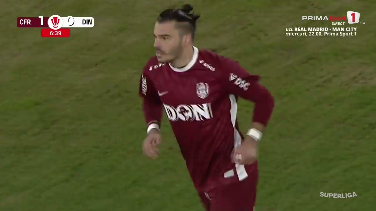 GOOL CFR. Ardelenii deschid repede scorul cu Dinamo