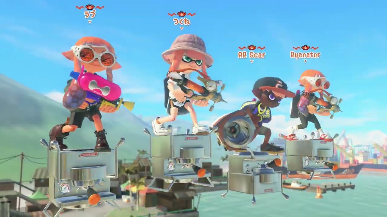 Splatoon 3 - Full Top 500 X rank Lobby