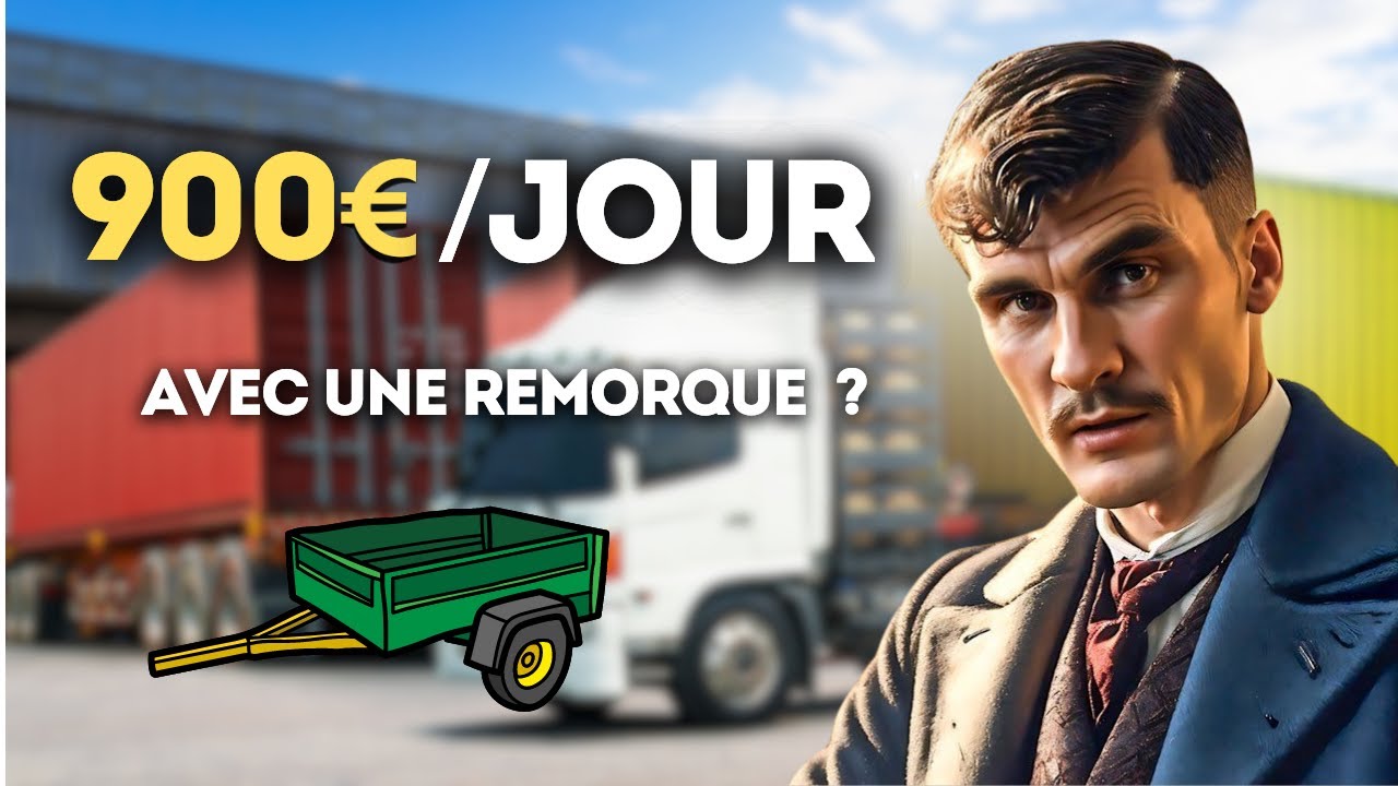 5200&euro;/mois en faisant louer une remorque ? #ideedebusiness