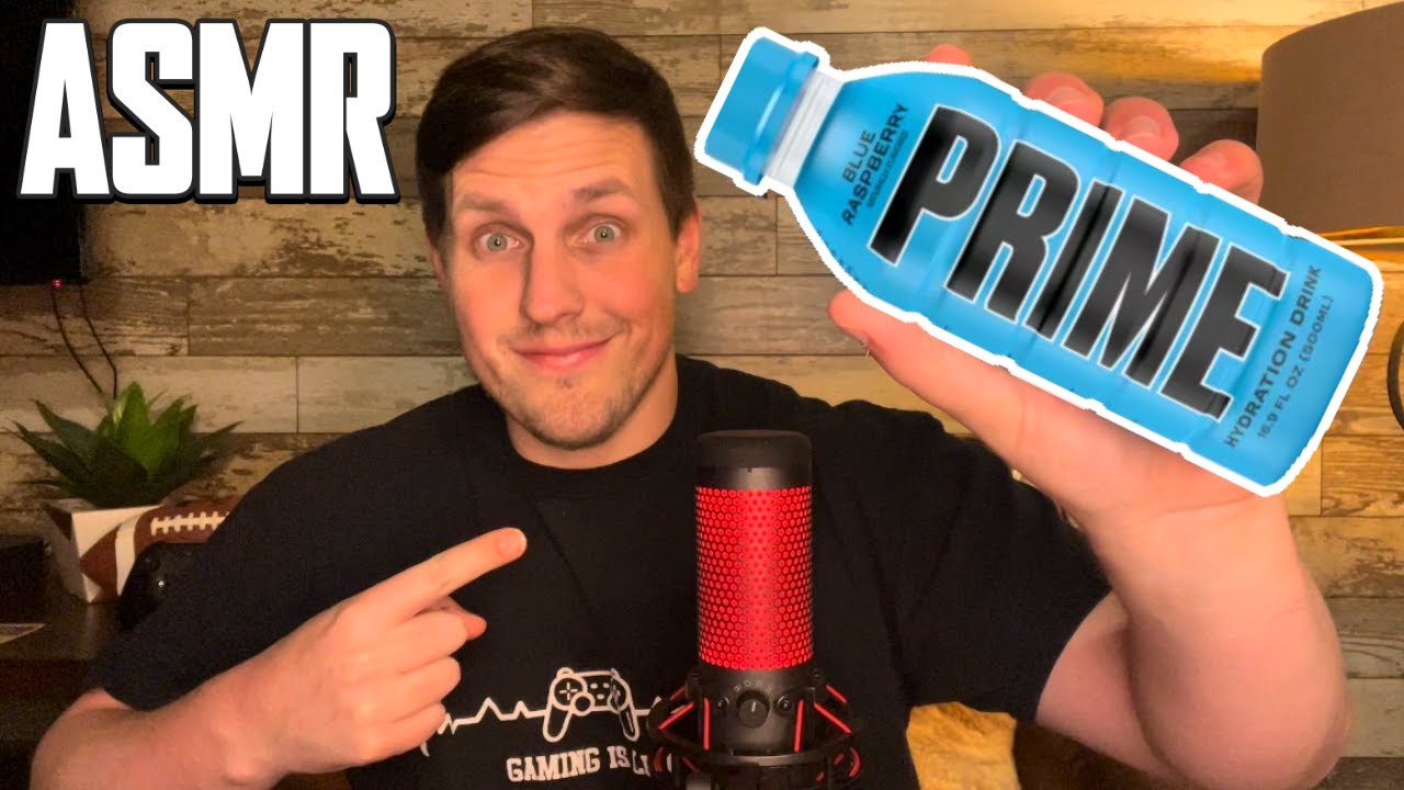 (ASMR) Prime Hydration Drink Taste Test 😋