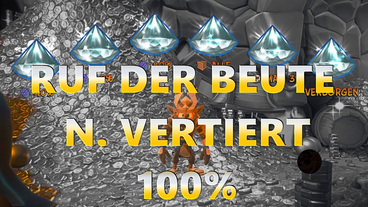 Crash Bandicoot 4 - BOOTY CALLS N. VERTED 100% - ALL GEMS AND BOX (4K - 60FPS - No Commentary)