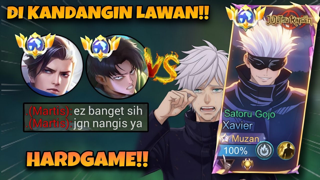 HARDGAME! SOLO RANK KETEMU LAWAN JAGO & TIM DARKSYSTEM! MUZAN PAKE TRIK RAHASIA UNTUK COMEBACK |MLBB