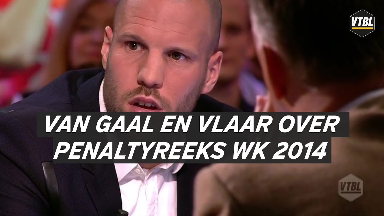 Van Gaal en Vlaar over penaltyreeks WK 2014: 'Dat moment ben ik kwijt'