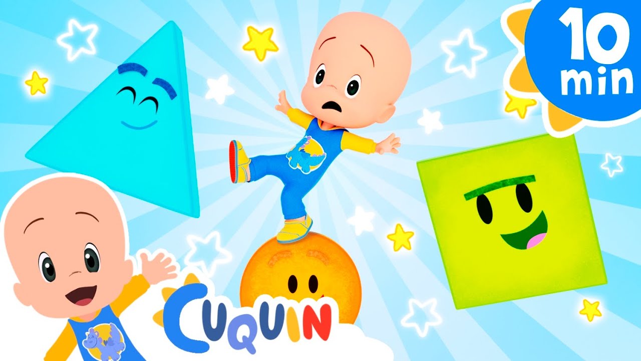 Learn The Shapes while Singing | Fun Songs with Cleo & Cuquin