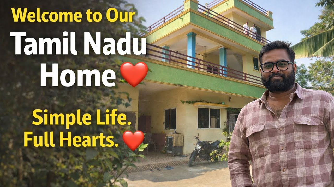 Welcome to Our Tamil Nadu Village Home 🏡 | Simple & Peaceful Life @SimplyNaga 