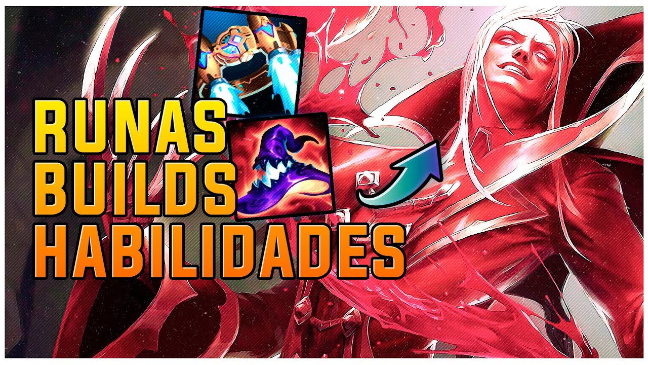 GUIA VLADIMIR MELHORES RUNAS E BUILDS 2023 TUTORIAL COMPLETO SEASON 13