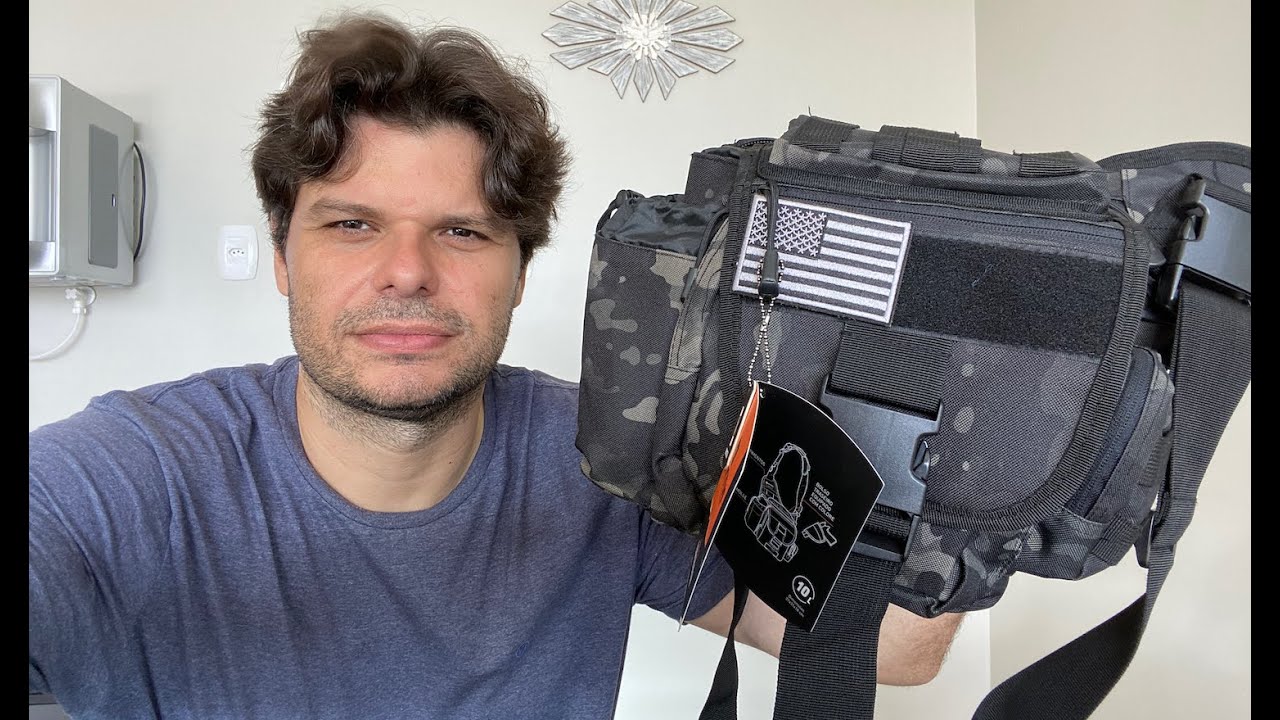 Unboxing da Bolsa de Ombro da INVICTUS