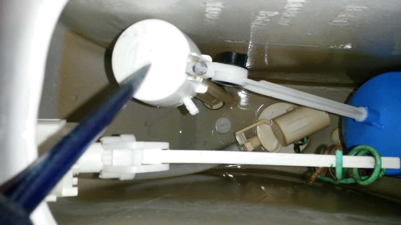 mochila del inodoro no carga agua