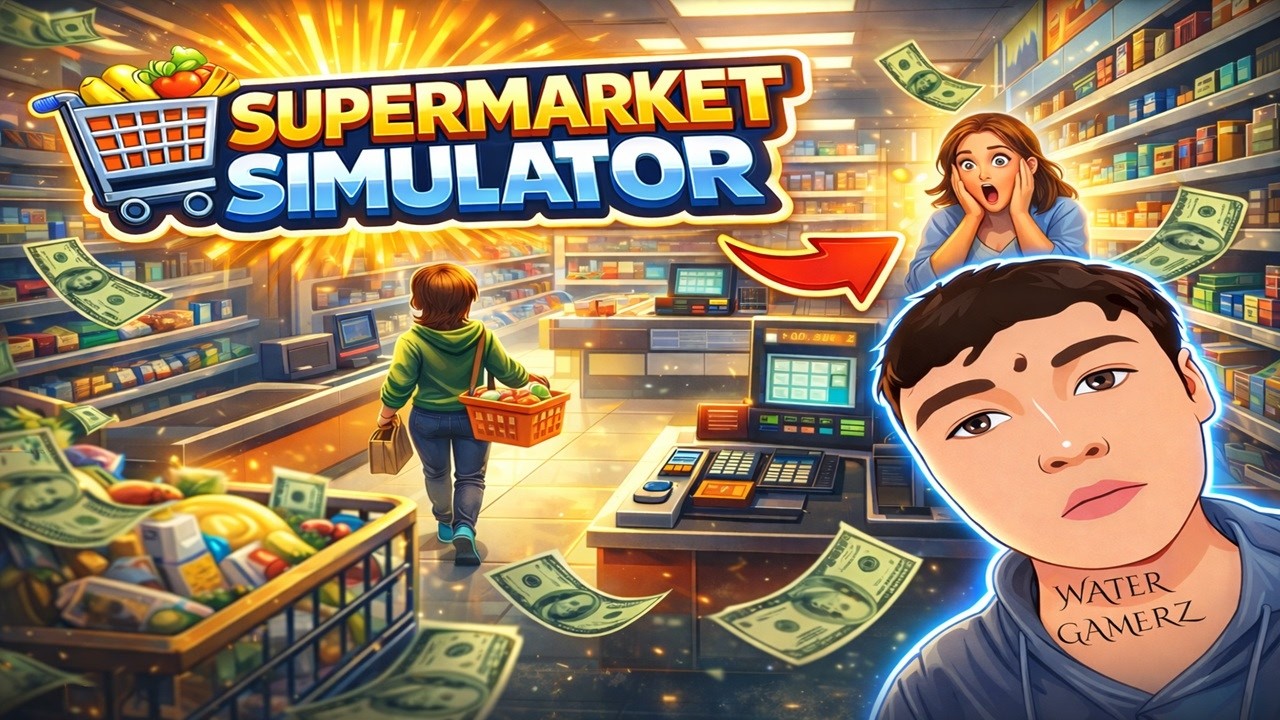 I Open My Own Supermarket [Supermarket Simulator Part 1]