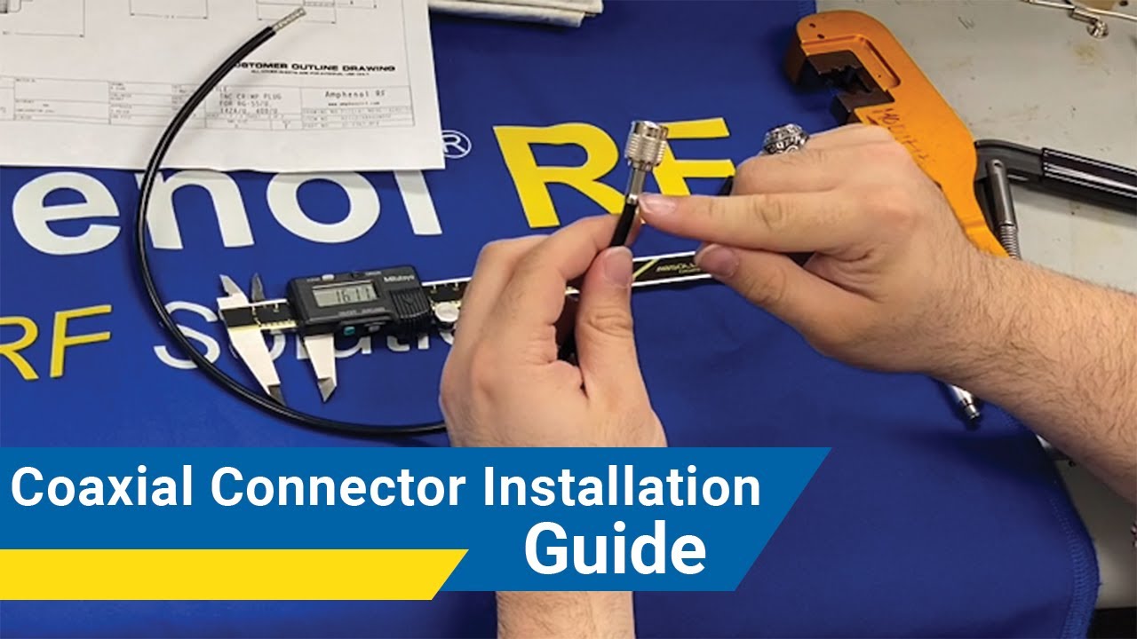 Assembly Guide For Coaxial Connector (TNC)